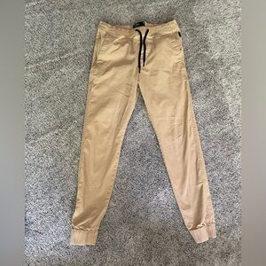 Hollister Men’s Medium Tall khaki jogger pants